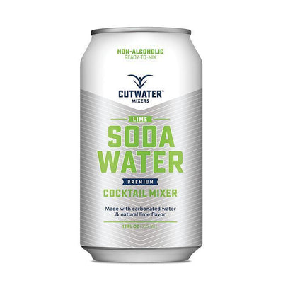 Buy Cutwater Spirits Lime Soda Water Mixer (4 Pack – 12 Ounce Cans) online from the best online liquor store in the USA.